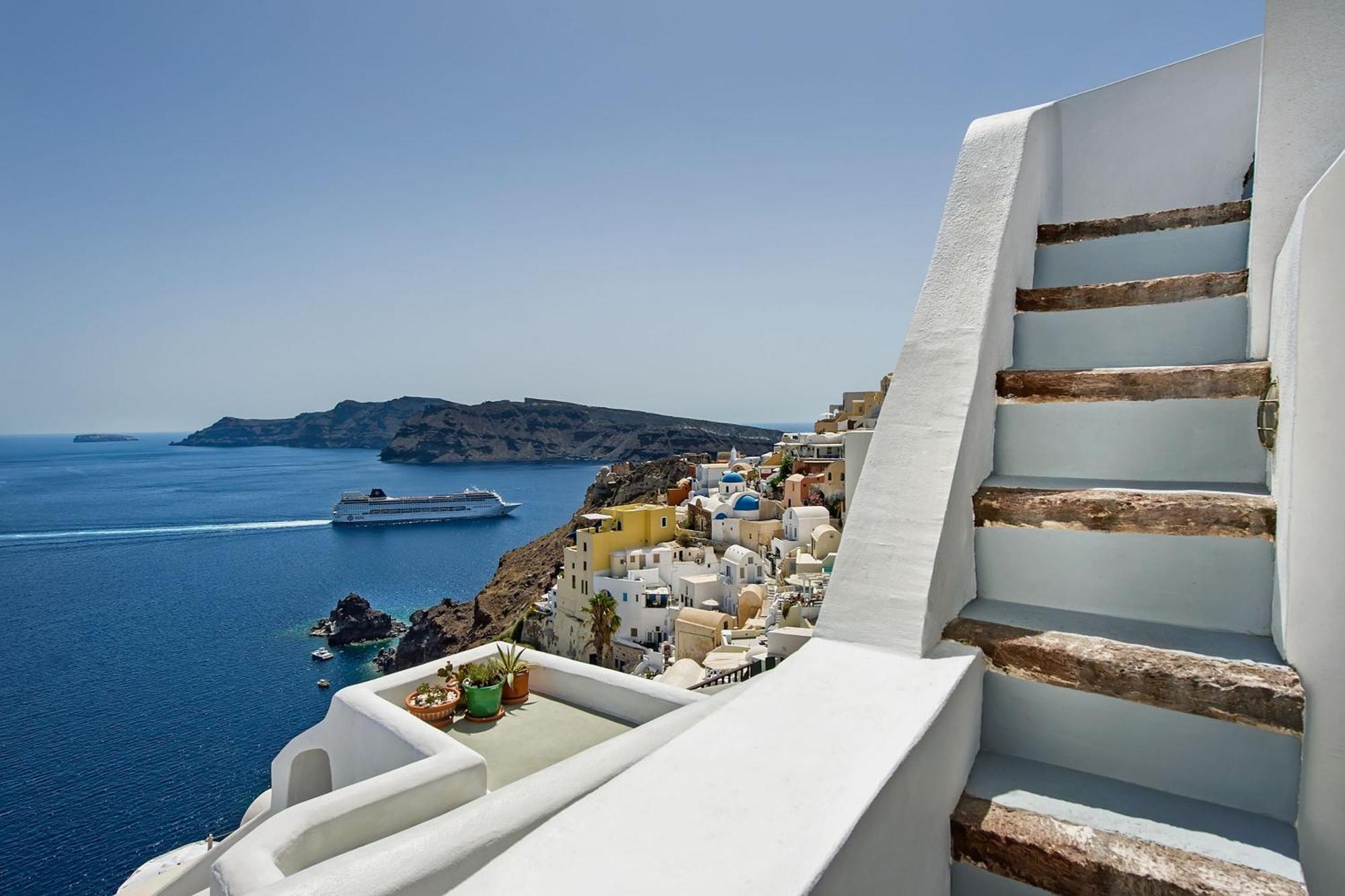 Villa Calliope Aegean Views Oia  Ngoại thất bức ảnh