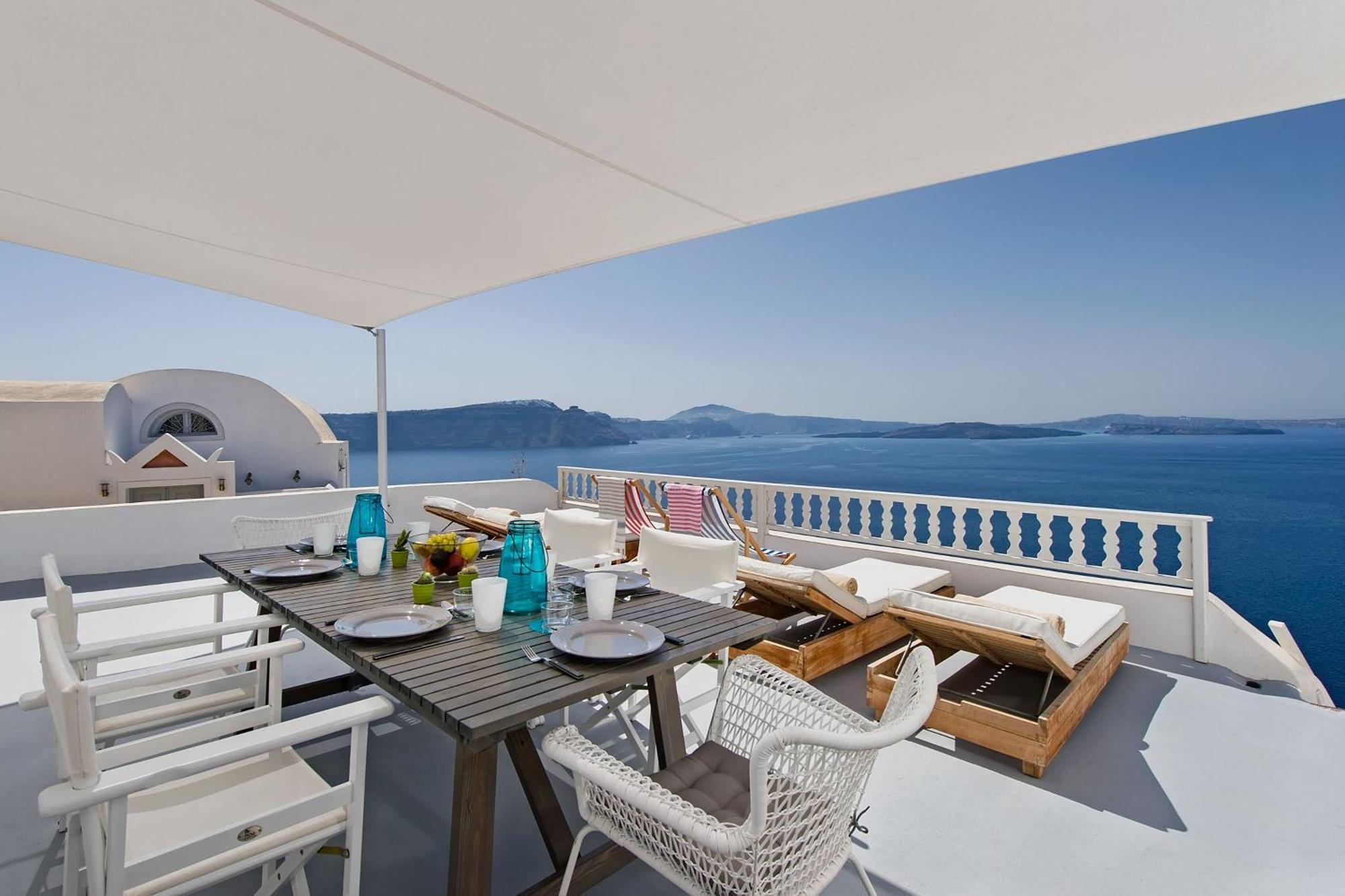 Villa Calliope Aegean Views Oia  Ngoại thất bức ảnh